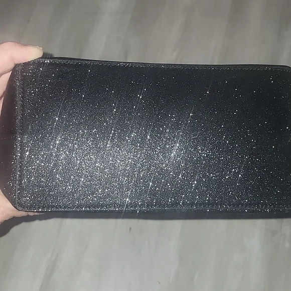 Kate Spade Joeley Black Glimmer Small Satchel and Cardholder - Picture 13 of 13